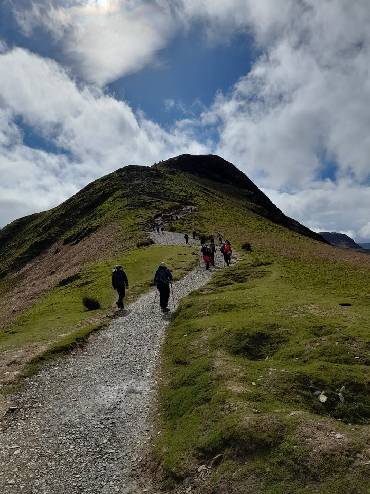 Buttermere2024 6 Day3EnRouteToSummitOfCatBells